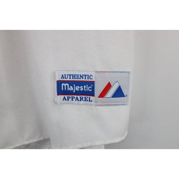 Vintage 90s Majestic Mens 2XL XXL Chicago White Sox Baseball Jersey White USA - Picture 5 of 9